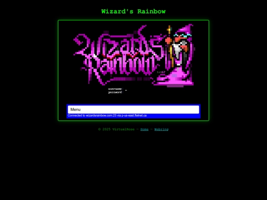 wizardsrainbow screenshot