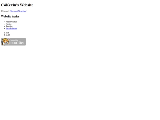 index screenshot