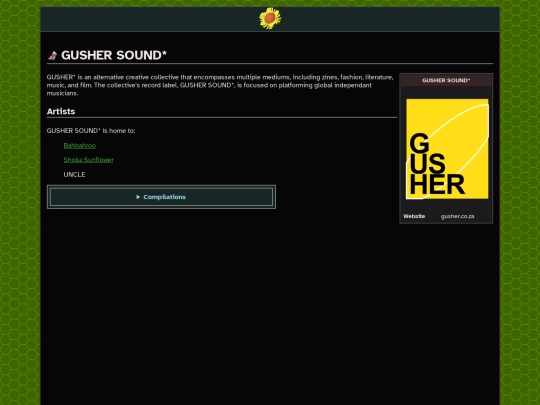 Labels/Gusher-Sound screenshot
