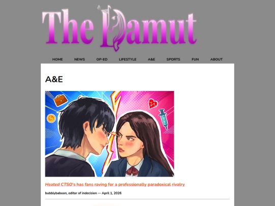 a&ePage screenshot