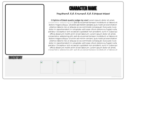 CHARACTER BIOS/billy/billy screenshot