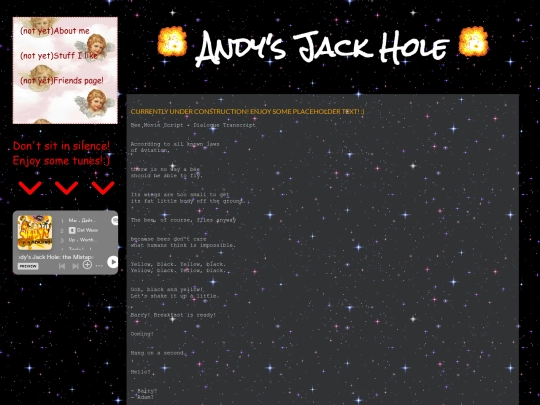main page screenshot