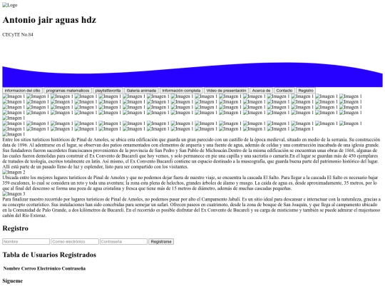 Index screenshot