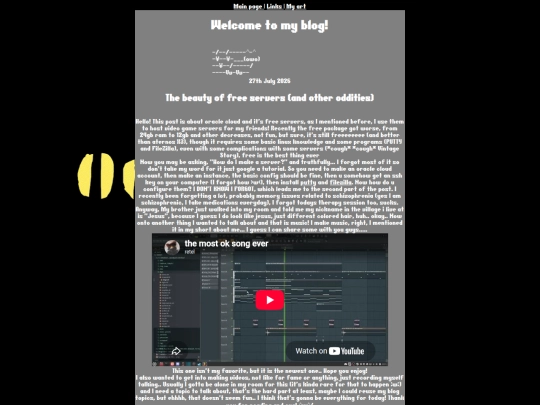 blog screenshot