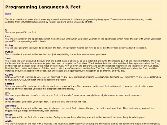 feet screenshot