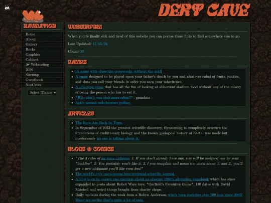 websurfing screenshot