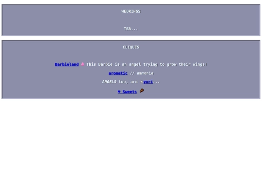 cliques screenshot