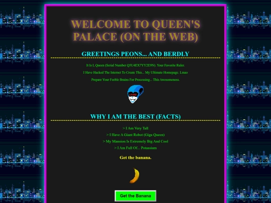 MyAmazingWebsite screenshot