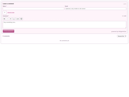 commenttest screenshot