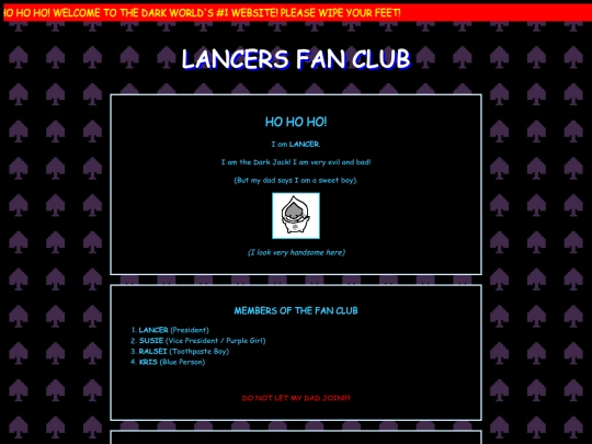 lancersfanclubdotcom screenshot