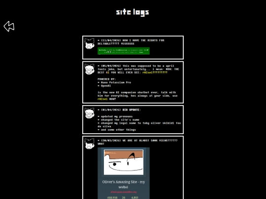 logs screenshot