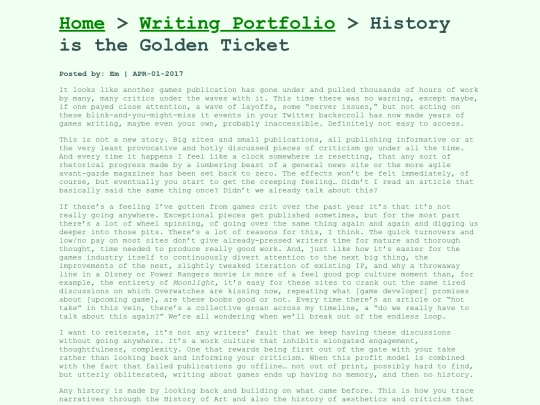 goldenticket screenshot