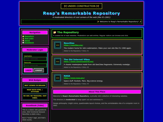 index screenshot