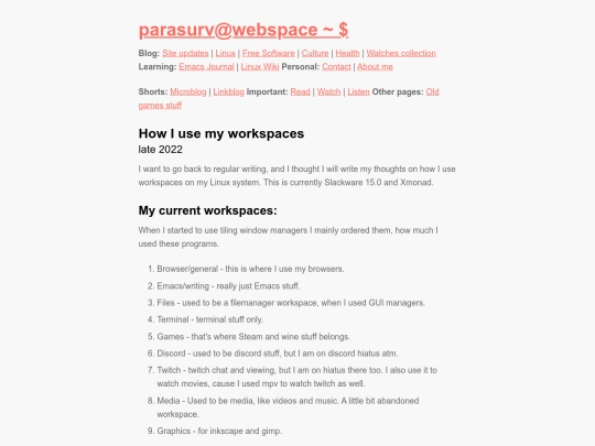 linux/how-i-use-my-workspaces screenshot