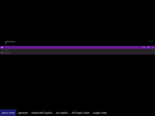 linux-chat screenshot