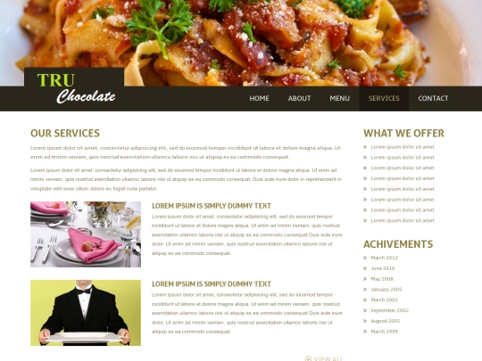 services screenshot
