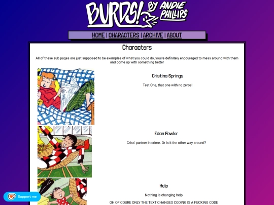 characters screenshot