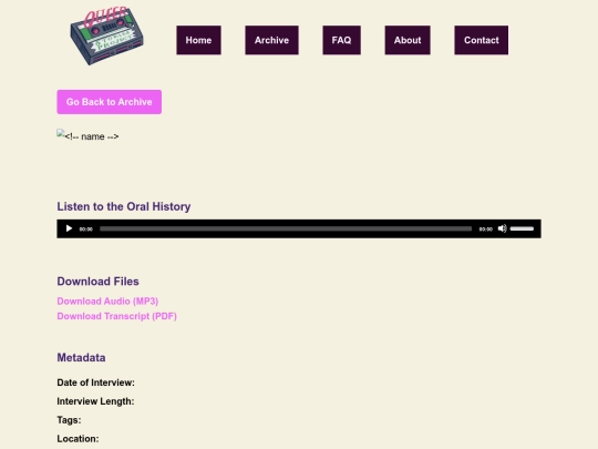 interview/interview-template screenshot