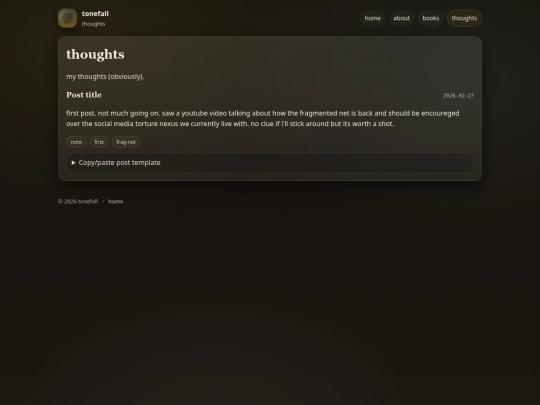 thoughts screenshot