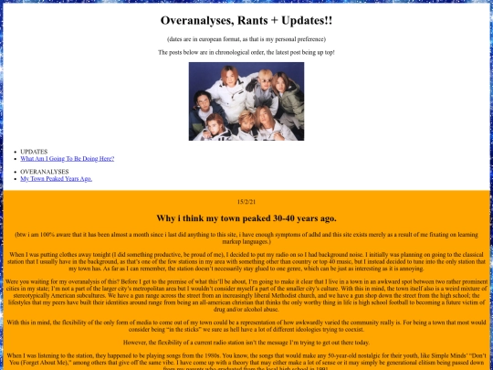 infodumps screenshot