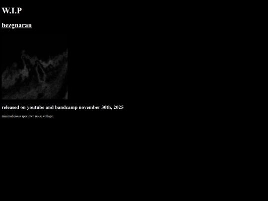 specimen factor/discography screenshot