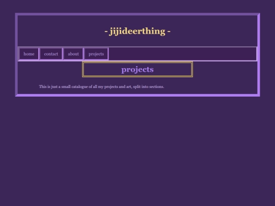 projects screenshot