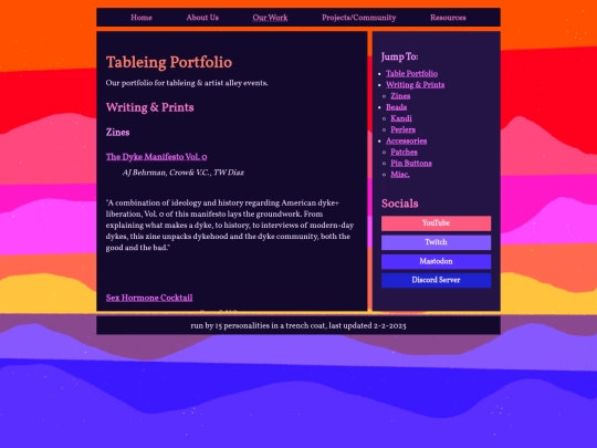 tableportfolio screenshot
