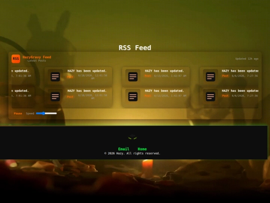rssfeed screenshot