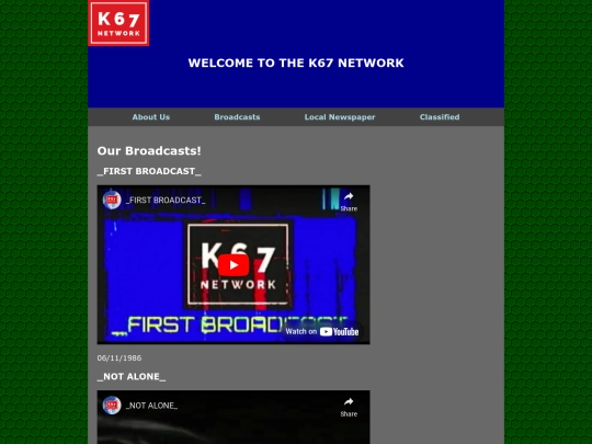 broadcasts screenshot