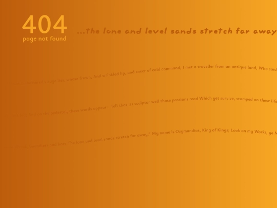 not_found screenshot
