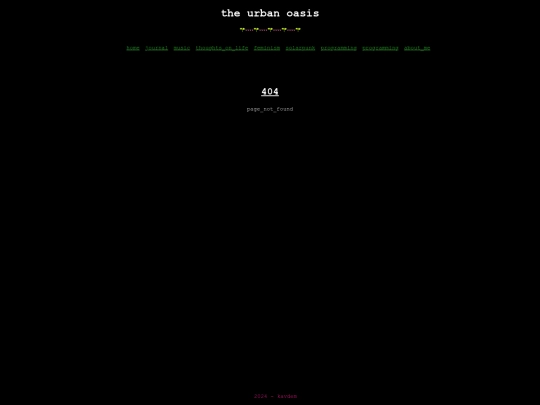 not_found screenshot