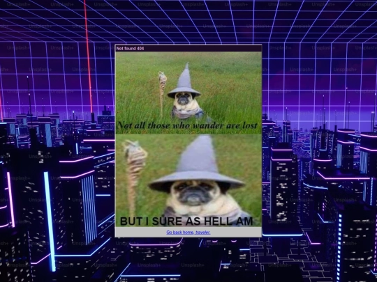not_found screenshot