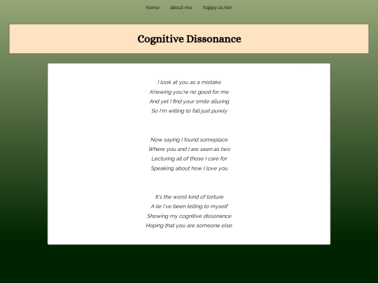 cognitivedissonance screenshot
