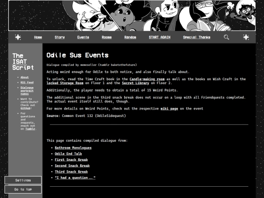 events/odilesus screenshot