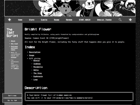 random/brightflower screenshot