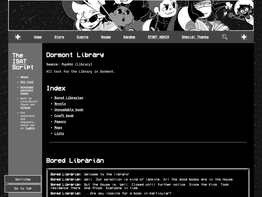 rooms/dormont/library screenshot