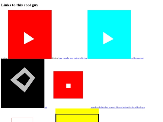 links screenshot