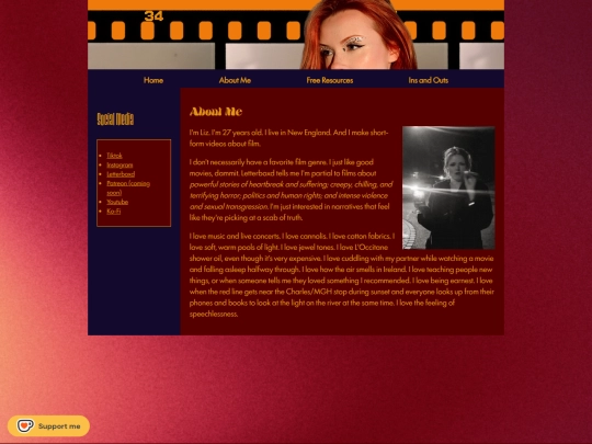 AboutMe screenshot