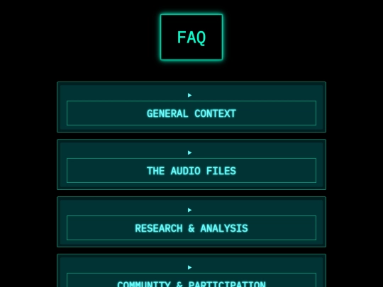 faq screenshot