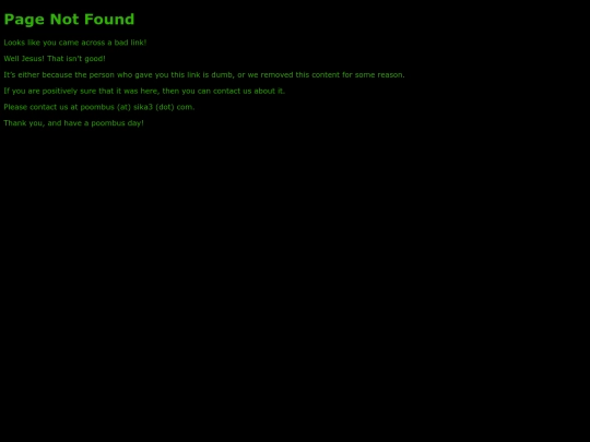 not_found screenshot
