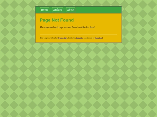 not_found screenshot