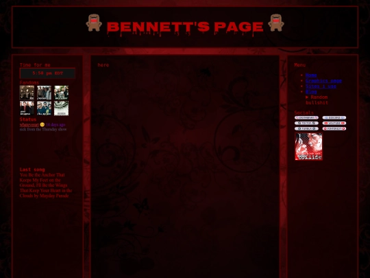 test screenshot