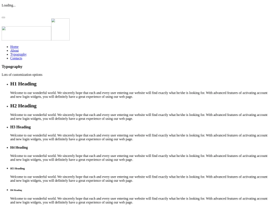 typography screenshot