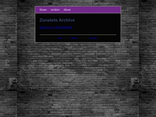 archive screenshot