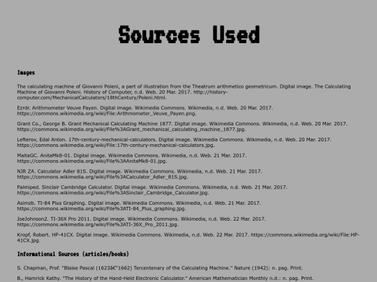 sources screenshot