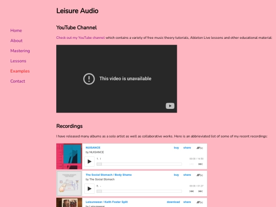 examples screenshot