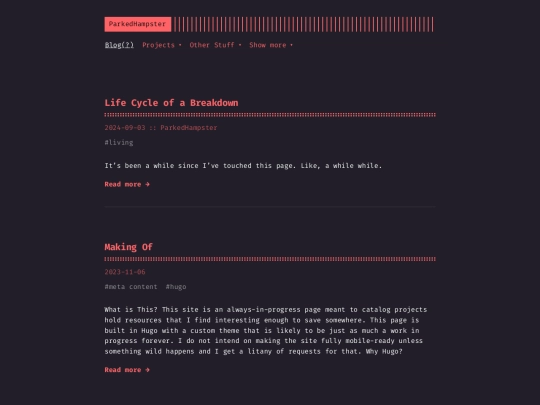 posts screenshot