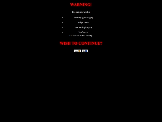 oldwarning screenshot