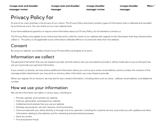 privacy-policy screenshot