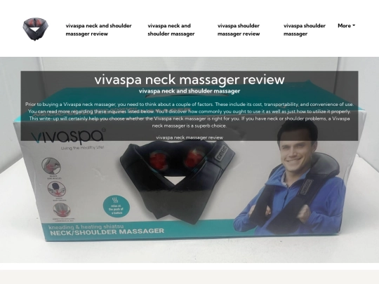 vivaspa-neck-massager-review screenshot